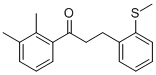 2',3'-DIMETHYL-3-(2-THIOMETHYLPHENYL)PROPIOPHENONE CAS#: 898754-72-8
