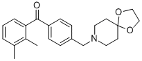 2,3-DIMETHYL-4'-[8-(1,4-DIOXA-8-AZASPIRO[4.5]DECYL)METHYL]BENZOPHENONE CAS#: 898757-88-5