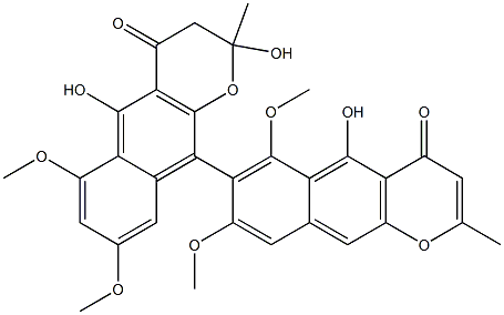 2',3'-Dihydro-2'-hydroxyaurasperone A CAS#: 95152-76-4