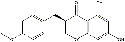 2,3-Dihydro-5,7-dihydroxy-3-(4-methoxyphenylmethyl)-4H-1-benzopyran-4-one CAS#: 887375-68-0