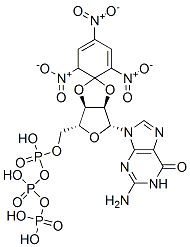 2',3'-O-(2,4,6-trinitrocyclohexadienylidene)guanosine 5'-triphosphate CAS#: 97122-52-6