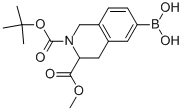 2,3(1H)-ISOQUINOLINEDICARBOXYLIC ACID, 6-BORONO-3,4-DIHYDRO-, 2-(1,1-DIMETHYLETHYL) 3-METHYL ESTER CAS#: 897375-70-1