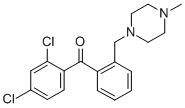 2,4-DICHLORO-2'-(4-METHYLPIPERAZINOMETHYL) BENZOPHENON CAS#: 898762-33-9
