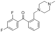 2,4-DIFLUORO-2'-(4-METHYLPIPERAZINOMETHYL) BENZOPHENONE CAS#: 898762-45-3