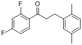 2',4'-DIFLUORO-3-(2,5-DIMETHYLPHENYL)PROPIOPHENONE CAS#: 898754-06-8