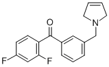 2,4-DIFLUORO-3'-(3-PYRROLINOMETHYL) BENZOPHENONE CAS#: 898749-58-1