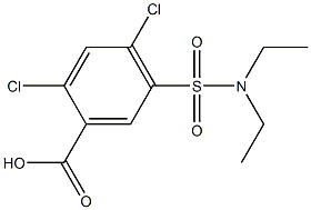 2,4-Dichloro-5-[(diethylamino)sulfonyl]benzoic acid CAS#: 95454-00-5