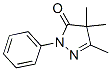 2,4-Dihydro-4,4,5-trimethyl-2-phenyl-3H-pyrazol-3-one CAS#: 947-82-0