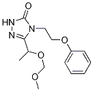 2,4-Dihydro-5-[1-(MethoxyMethoxy)ethyl]-4-(2-phenoxyethyl)-3H-1,2,4-triazol-3-one CAS#: 98159-88-7