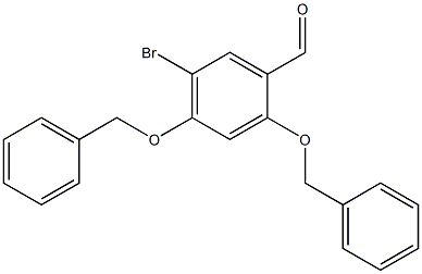 2,4-bis(benzyloxy)-5-bromobenzaldehyde CAS#: 898538-49-3