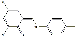 2,4-dichloro-6-{[(4-iodophenyl)imino]methyl}phenol CAS#: 91692-91-0