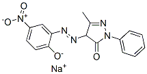 2,4-dihydro-4-[(2-hydroxy-5-nitrophenyl)azo]-5-methyl-2-phenyl-3H-pyrazol-3-one, sodium salt CAS#: 93964-91-1