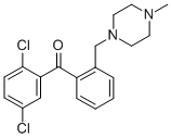 2,5-DICHLORO-2'-(4-METHYLPIPERAZINOMETHYL) BENZOPHENONE CAS#: 898762-36-2