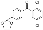 2,5-DICHLORO-4'-(1,3-DIOXOLAN-2-YL)BENZOPHENONE CAS#: 898760-70-8