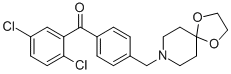 2,5-DICHLORO-4'-[8-(1,4-DIOXA-8-AZASPIRO[4.5]DECYL)METHYL]BENZOPHENONE CAS#: 898758-34-4