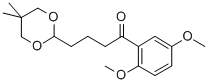 2',5'-DIMETHOXY-4-(5,5-DIMETHYL-1,3-DIOXAN-2-YL)BUTYROPHENONE CAS#: 898756-11-1