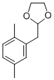 2,5-DIMETHYL-1-(1,3-DIOXOLAN-2-YLMETHYL)BENZENE CAS#: 898759-36-9