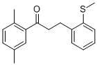 2',5'-DIMETHYL-3-(2-THIOMETHYLPHENYL)PROPIOPHENONE CAS#: 898754-78-4