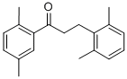 2',5'-DIMETHYL-3-(2,6-DIMETHYLPHENYL)PROPIOPHENONE CAS#: 898754-86-4