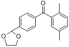 2,5-DIMETHYL-4'-(1,3-DIOXOLAN-2-YL)BENZOPHENONE CAS#: 898760-22-0