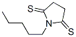 2,5-Pyrrolidinedithione,  1-pentyl- CAS#: 95765-52-9