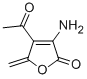 2(5H)-Furanone,4-acetyl-3-amino-5-methylene- CAS#: 92220-25-2