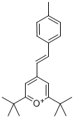 2,6-Bis(1,1-dimethylethyl)-4-((1E)-2-(4-methylphenyl)ethenyl)pyrylium CAS#: 97248-68-5