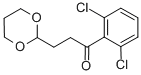 2',6'-DICHLORO-3-(1,3-DIOXAN-2-YL)PROPIOPHENONE CAS#: 898756-97-3