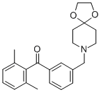 2,6-DIMETHYL-3'-[8-(1,4-DIOXA-8-AZASPIRO[4.5]DECYL)METHYL]BENZOPHENONE CAS#: 898761-87-0