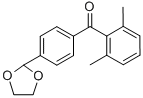 2,6-DIMETHYL-4'-(1,3-DIOXOLAN-2-YL)BENZOPHENONE CAS#: 898760-25-3