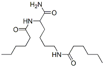 2,6-bis[(1-oxohexyl)amino]hexanamide CAS#: 93981-25-0