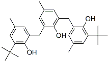 2,6-bis[[3-(tert-butyl)-2-hydroxy-5-tolyl]methyl]-4-methylphenol CAS#: 90-68-6