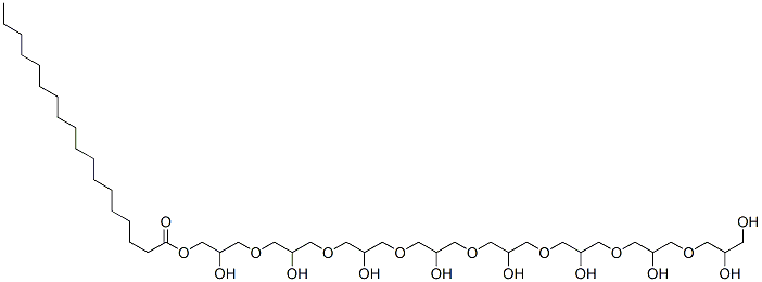 2,6,10,14,18,22,26,30,31-nonahydroxy-4,8,12,16,20,24,28-heptaoxahentriacontyl stearate CAS#: 94023-28-6