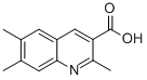 2,6,7-TRIMETHYLQUINOLINE-3-CARBOXYLIC ACID CAS#: 892874-85-0