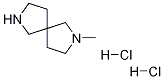 2,7-Diazaspiro[4.4]nonane, 2-methyl-, dihydrochloride CAS#: 91188-26-0