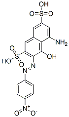 2,7-Naphthalenedisulfonic acid, 5-amino-4-hydroxy-3-[(4-nitrophenyl)azo]-, diazotized, coupled with diazotized 2-amino-4,6-dinitrophenol, diazotized 4-amino-5-hydroxy-2,7-naphthalenedisulfonic acid, diazotized 4-nitrobenzenamine and resorci CAS#: 90459-01-1