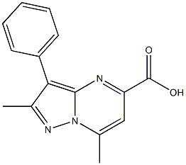 2,7-dimethyl-3-phenylpyrazolo[1,5-a]pyrimidine-5-carboxylic acid CAS#: 887833-47-8