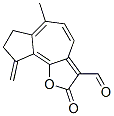 2,7,8,9-Tetrahydro-6-methyl-9-methylene-2-oxoazuleno[4,5-b]furan-3-carbaldehyde CAS#: 97915-46-3