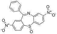 2,8-dinitro-11-phenyldibenzo[b,f][1,4]thiazepine 5-oxide CAS#: 94113-52-7
