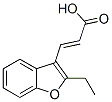 (2E)-3-(2-ETHYL-1-BENZOFURAN-3-YL)ACRYLIC ACID CAS#: 91902-94-2
