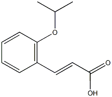 (2E)-3-(2-isopropoxyphenyl)acrylic acid CAS#: 91496-57-0