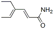 (2E,4E)-4-ethylhexa-2,4-dienamide CAS#: 92454-24-5