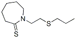 2H-Azepine-2-thione,  hexahydro-1-[2-(propylthio)ethyl]- CAS#: 91242-04-5