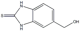 2H-Benzimidazole-2-thione,1,3-dihydro-5-(hydroxymethyl)-(9CI) CAS#: 92807-01-7