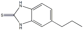 2H-Benzimidazole-2-thione,1,3-dihydro-5-propyl-(9CI) CAS#: 92806-74-1