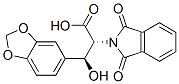 (2R,3S)-3-(1,3-Benzodioxol-5-yl)-3-hydroxy-2-[1,3-dihydro-1,3-dioxo-2H-isoindol-2-yl]propionic acid CAS#: 96561-34-1