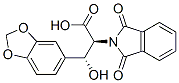 (2S,3R)-3-(1,3-Benzodioxol-5-yl)-3-hydroxy-2-[1,3-dihydro-1,3-dioxo-2H-isoindol-2-yl]propionic acid CAS#: 96561-44-3