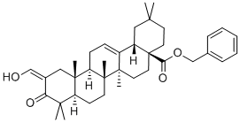 (2Z)-2-(Hydroxymethylene)-3-oxoolean-12-en-28-oic acid phenylmethyl ester CAS#: 892869-59-9