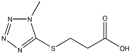 3-[(1-methyl-1H-tetrazol-5-yl)thio]propanoic acid CAS#: 93211-24-6