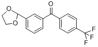 3-(1,3-DIOXOLAN-2-YL)-4'-TRIFLUOROMETHYLBENZOPHENONE CAS#: 898759-34-7